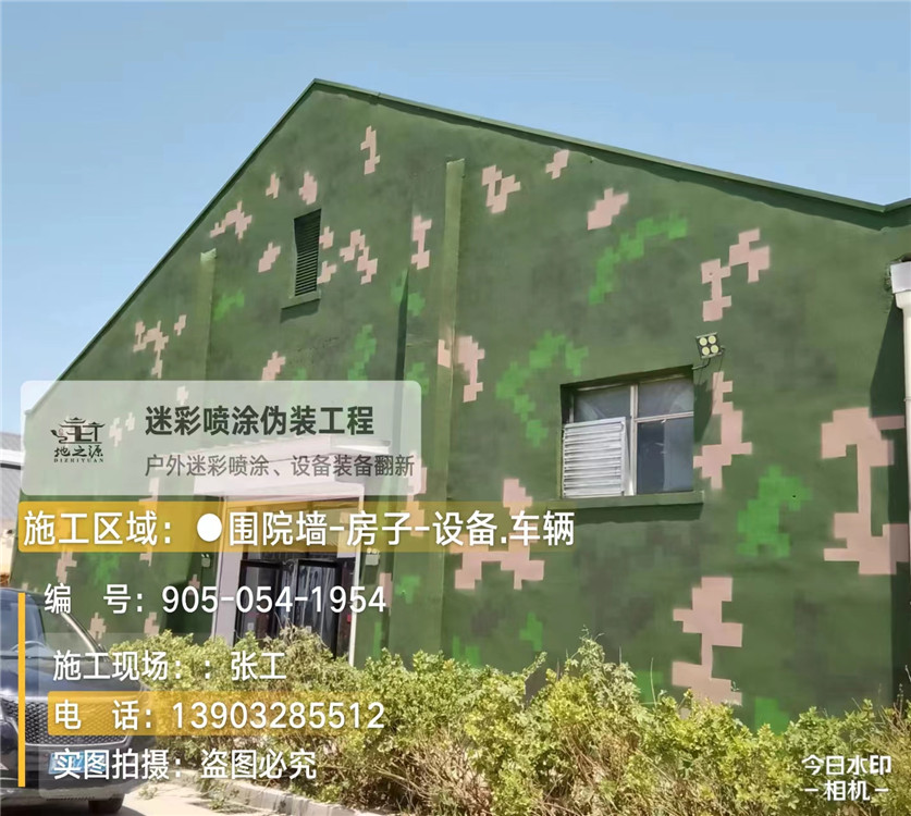 博尔塔拉外墙数码迷彩漆施工报价清单(100㎡标准墙面测算)